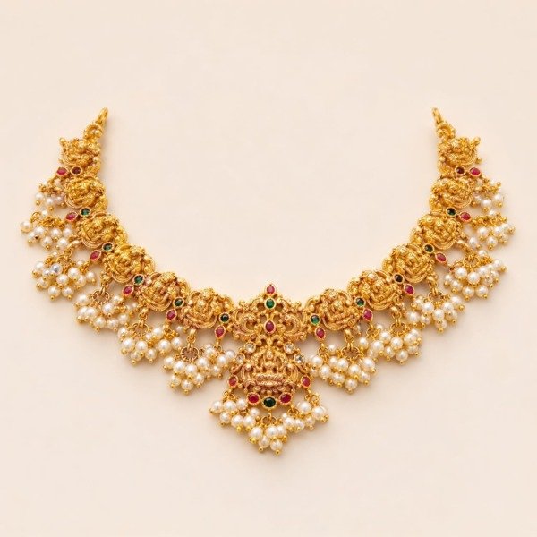 Guttapusalu Short Necklace